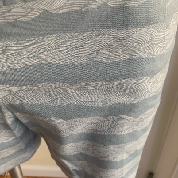 ⭐️J.Crew Stretch Shorts Nautical Rope Side Zipper⭐️ - Picture 5 of 12